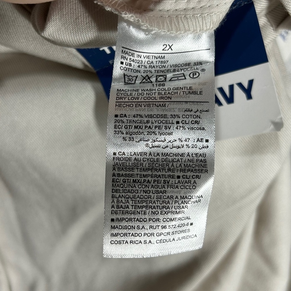 Old Navy Women's Pants Taylor Straight Trouser Cargo Size 2X Extra High Rise New - Picture 10 of 12